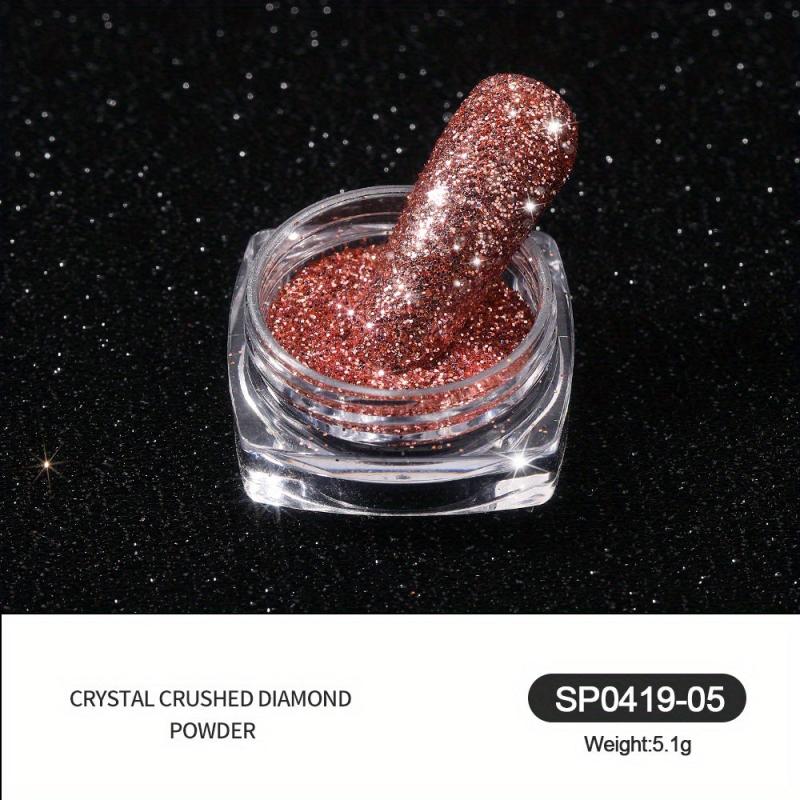 Nail Crystal Broken Powder Mirror Pigment Glitter Art Shining Nail Art