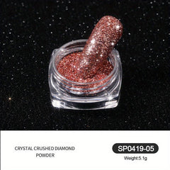 Nail Crystal Broken Powder Mirror Pigment Glitter Art Shining Nail Art