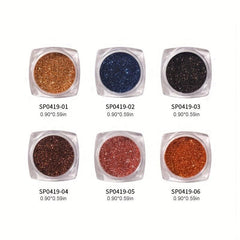 Nail Crystal Broken Powder Mirror Pigment Glitter Art Shining Nail Art