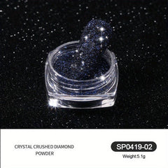 Nail Crystal Broken Powder Mirror Pigment Glitter Art Shining Nail Art