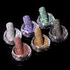 Crystal Artificial Diamond Nail Powder - Sparkling Nails with Micro Diamonds