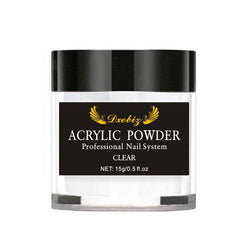 15G Acrylic Nail Powder Professional French Manicure Clear Pink Nude