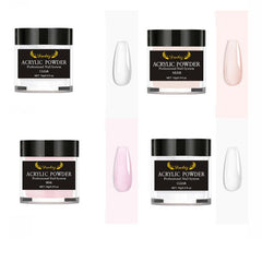 15G Acrylic Nail Powder Professional French Manicure Clear Pink Nude