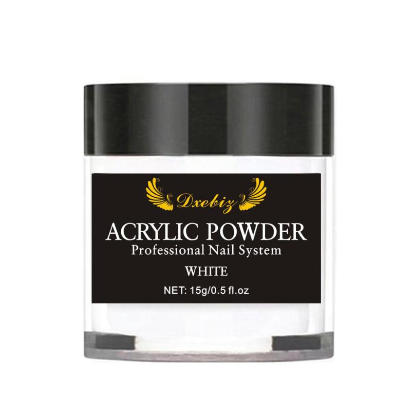15G Acrylic Nail Powder Professional French Manicure Clear Pink Nude
