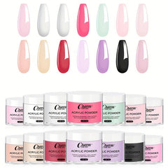 14 Colors Acrylic Nail Powder Set Professional for Nail Art