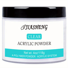 Acrylic Powder 2oz Crystal Polymer Nail System Extension