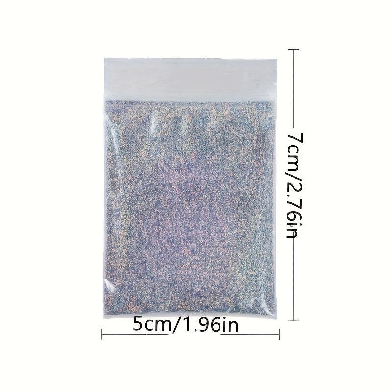 10g Holographic Glitter Powder Nail Art DIY Shimmering Candy Coat Cosmetic