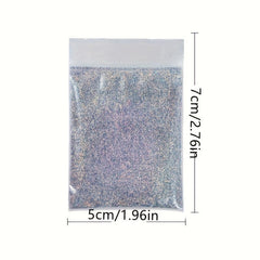 10g Holographic Glitter Powder Nail Art DIY Shimmering Candy Coat Cosmetic
