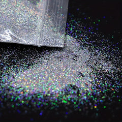 10g Holographic Glitter Powder Nail Art DIY Shimmering Candy Coat Cosmetic