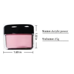 Glitter Acrylic Powder Mix for Nail Art 15g