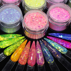 Glitter Acrylic Powder Mix for Nail Art 15g