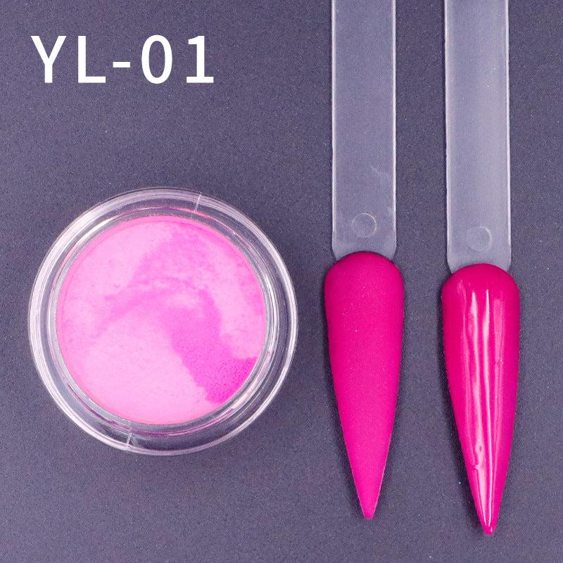 20g Nail Dip Powder Fluorescent Dipping Powder For Nails DIY Art