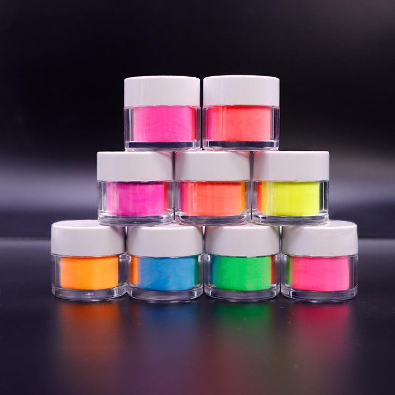 20g Nail Dip Powder Fluorescent Dipping Powder For Nails DIY Art