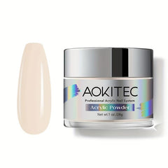 Aokitec Nude Red Acrylic Powder For Nails Professional Acrylic Nail Powder