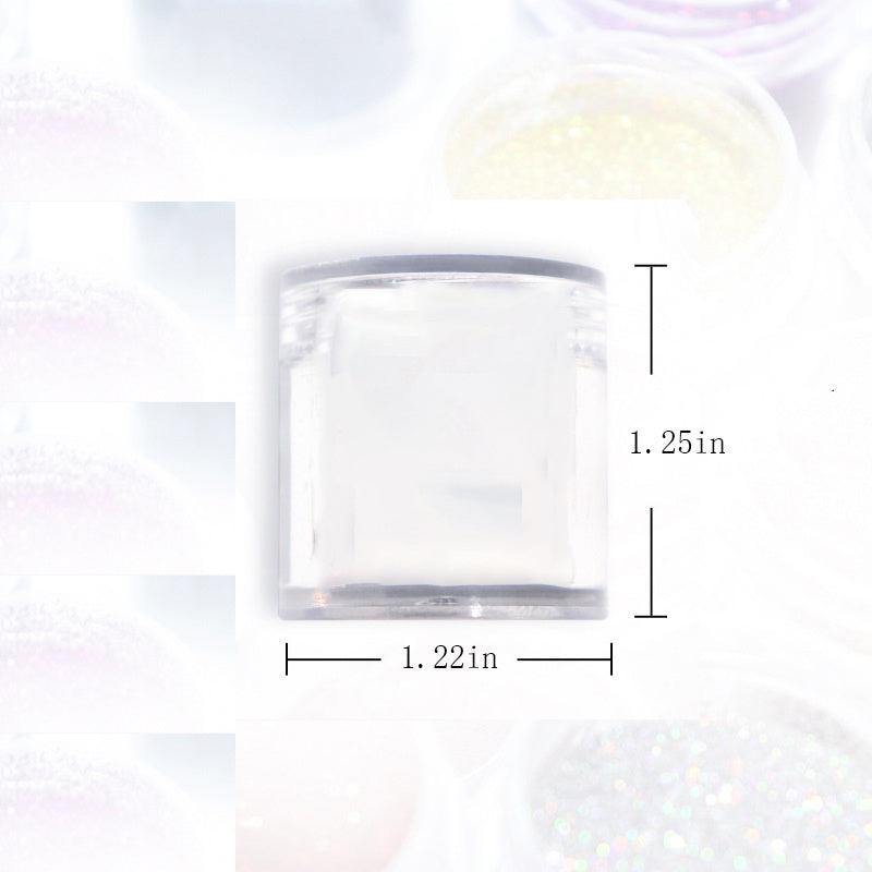 10PC Nail Glitter Powder Set for DIY Manicures & Festive Looks