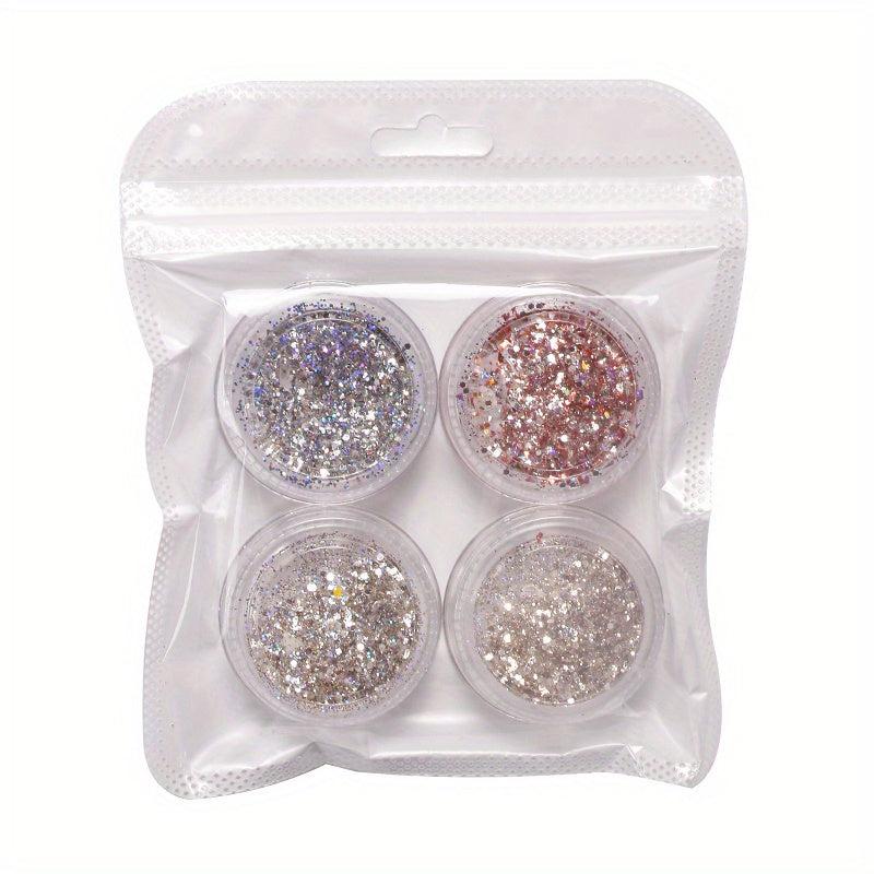 Iridescent Chunky Glitters Nail Flakes Sequins