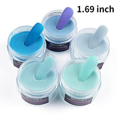 Acrylic Powder Nail Art 3D Flower Pattern Engraving Pigment