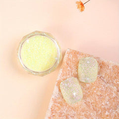 Luminous Nail Glitter Powder Dust Shining Sugar Effect Glitter Candy Coat