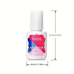 Dip Powder Liquid Set Base Top Coat with Activator for Nail Art Manicure