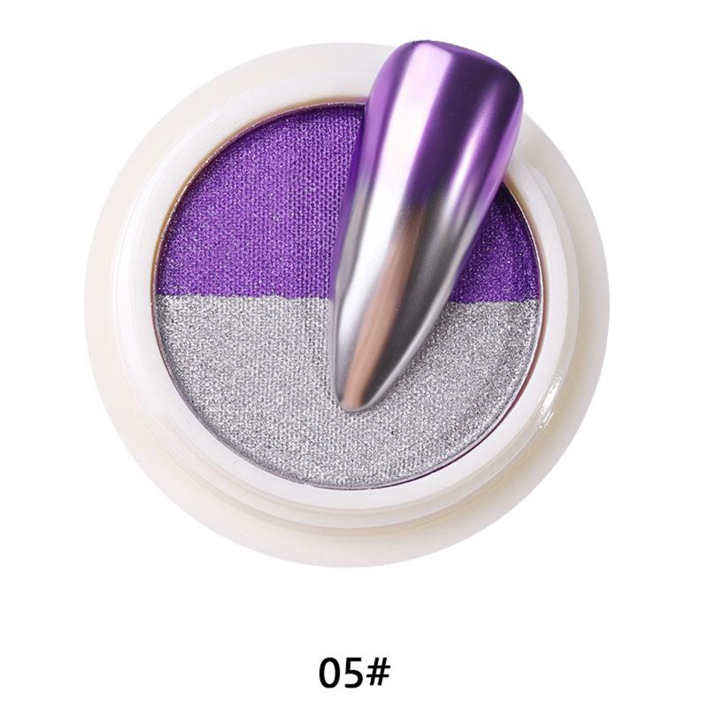 Metallic Mirror Powder Nail Art Glitter Bubble Effect Decoration