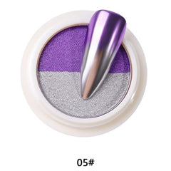 Metallic Mirror Powder Nail Art Glitter Bubble Effect Decoration