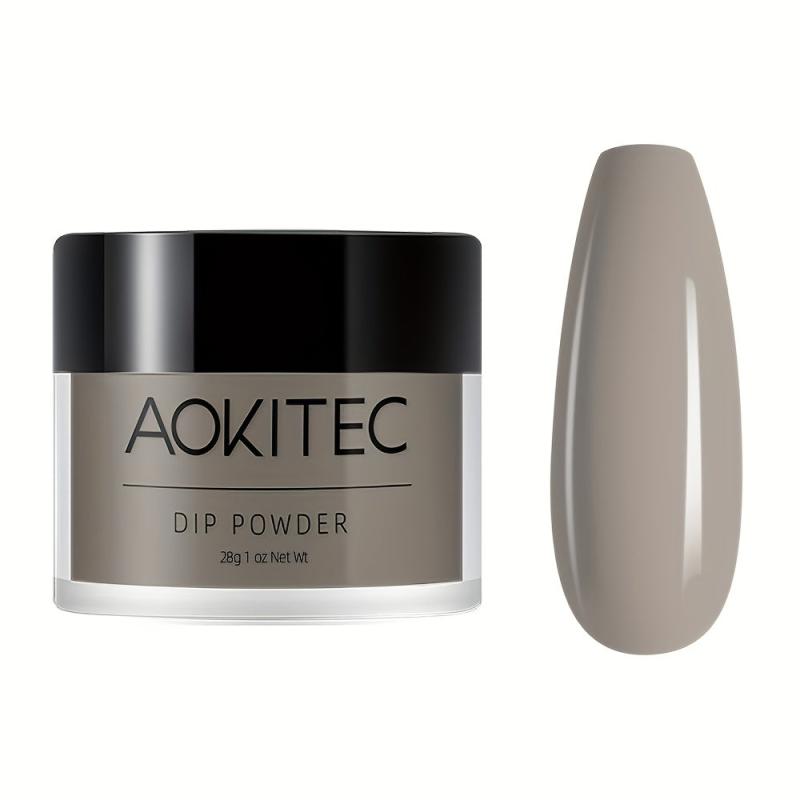 4 Colors Dip Powder Kit Gray Brown Collection Nail Extension Starter Set
