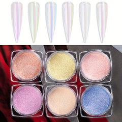 Aurora Magic Mirror Powder Set - Neon Flash Polarizing Glitter