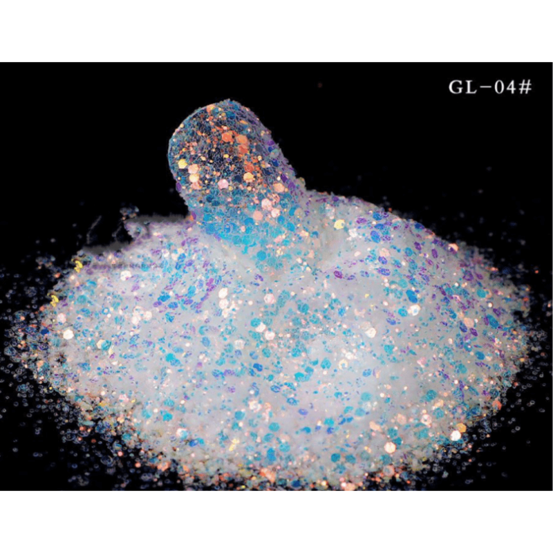 5g Holographic Nail Glitter Powder for DIY Manicure