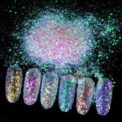 5g Holographic Nail Glitter Powder for DIY Manicure