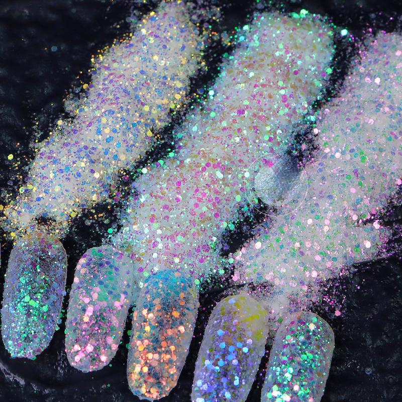 5g Holographic Nail Glitter Powder for DIY Manicure