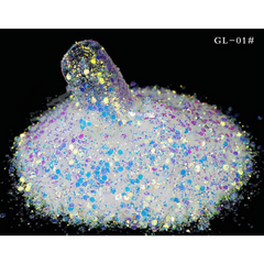 5g Holographic Nail Glitter Powder for DIY Manicure