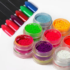 Neon Glow in the Dark Powder for Nail Art Resin Bling Crafts