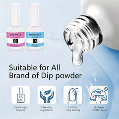 Fast Drying Dip Powder Set for Home and Salon Use