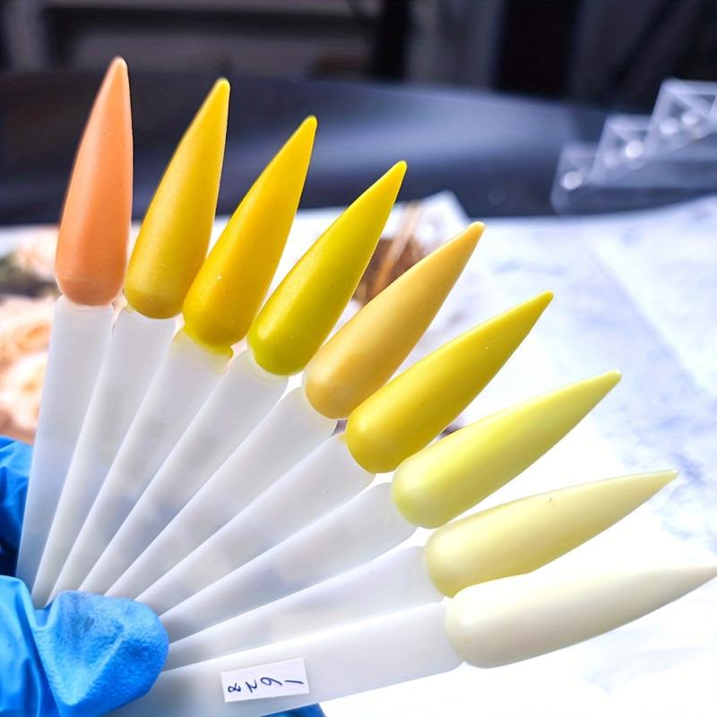 Yellow Series Acrylic Powder for Nail Extension