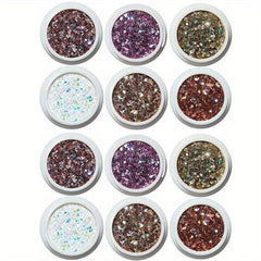 3D Sparkling Nail Glitter Powder - Nail Art Supplies