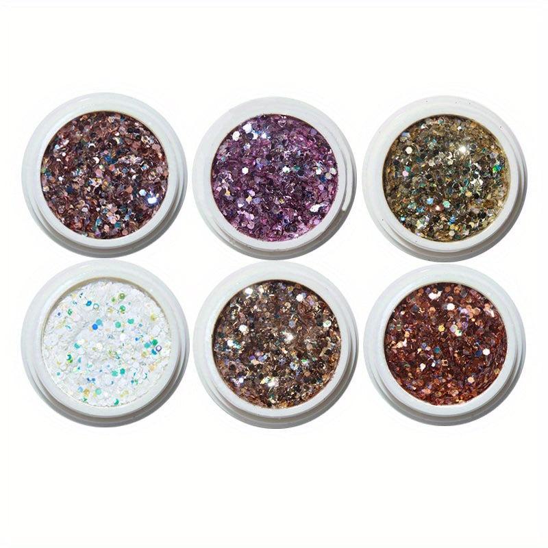 3D Sparkling Nail Glitter Powder - Nail Art Supplies