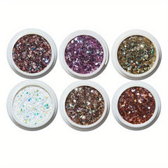 3D Sparkling Nail Glitter Powder - Nail Art Supplies