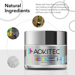 Aokitec Acrylic Nail Powder Extension French Nail Art