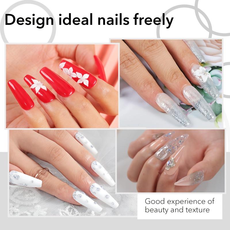 Aokitec Acrylic Nail Powder Extension French Nail Art