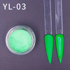 10ml Nail Dip Powder Fluorescent Crystal Carving Powder