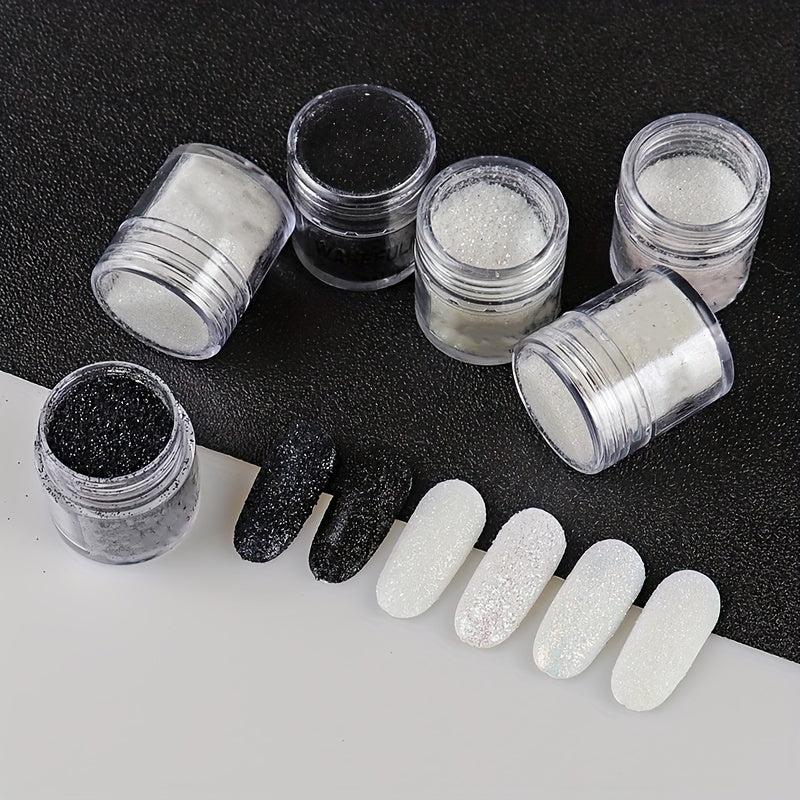 Nail Glitter Powder Dust Shining Sugar Effect Glitter Candy Coat Cosmetic Powder