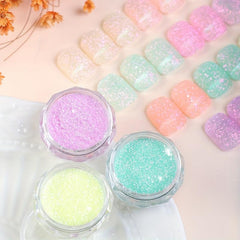 Luminous Fluorescent Glittery Nail Art Starlight Sugar Powder