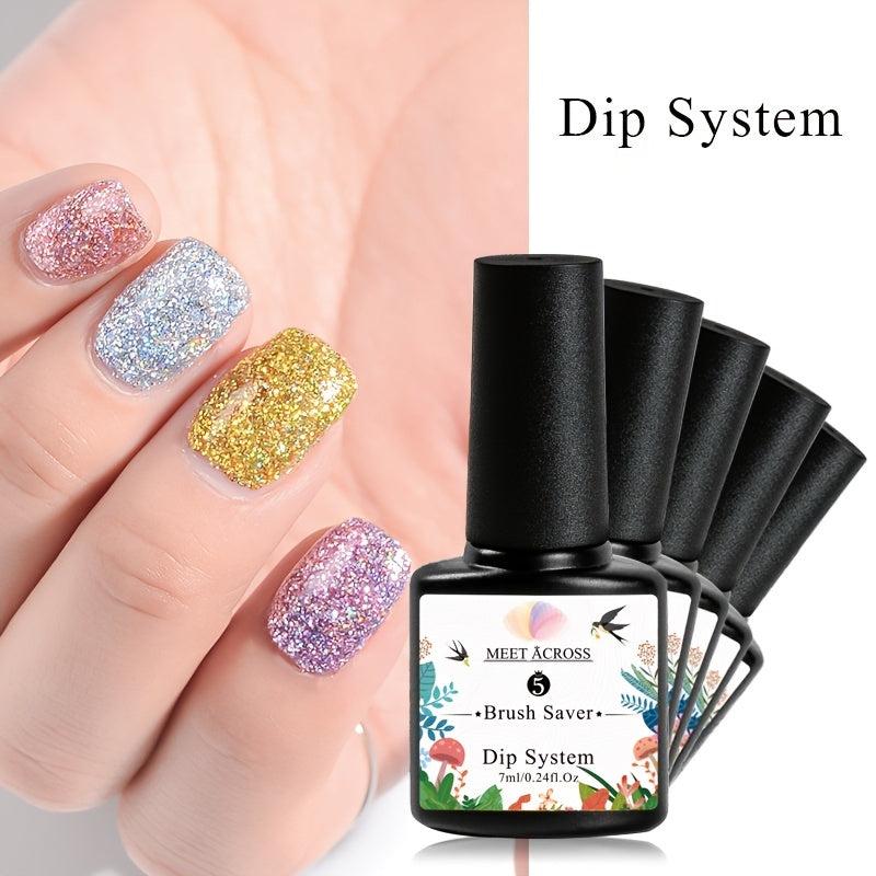 Dip Powder Nail Kit with Essential Liquid Set