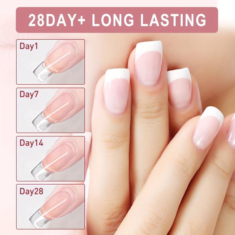 Clear Fiber Nail Extension Gel Strengthen Hard Gel Anti-crack Manicure