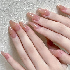 9pcs Ice Transparent Nude Gel Polish Set for Nail Art DIY