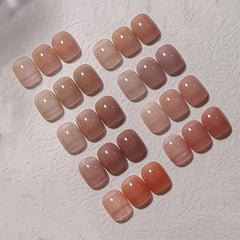 9pcs Ice Transparent Nude Gel Polish Set for Nail Art DIY