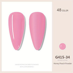 Rainbow Neon Gel Nail Polish 12ML Soak Off Bright Glitter Gel Polish