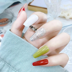 Rainbow Neon Gel Nail Polish 12ML Soak Off Bright Glitter Gel Polish