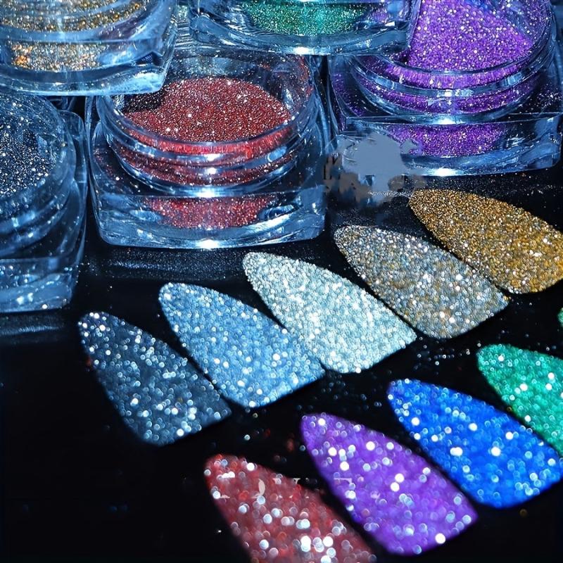 Reflective Nail Glitter Dust for Nail Art 2g Bottle