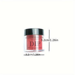 Dip Powder Nail Kit Red Orange Green Designs Dipping System Liquid Set